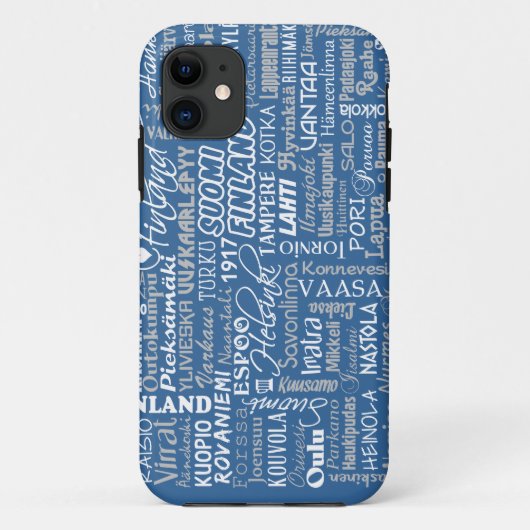 Finnlands Großstädte iPhone Case-Mate iPhone Hülle (Rückseite)