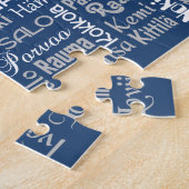 Finnlands Stadtpuzzlespiel Puzzle (Seite)