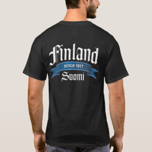 Finnlandseit 1917 Rev Back T-Shirt