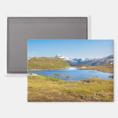 Finnvikvatnet Magnet (Vorderseite/Rückseite)