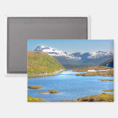 Finnvikvatnet Magnet (Vorderseite/Rückseite)
