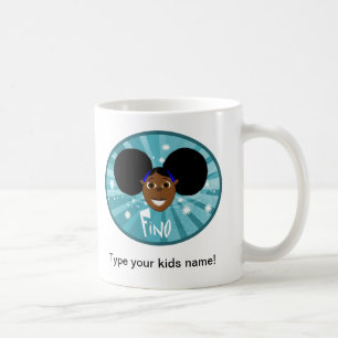 Fino blaue Schein-Tasse Kaffeetasse