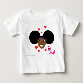 Fino Liebe-Herzen Baby T-shirt