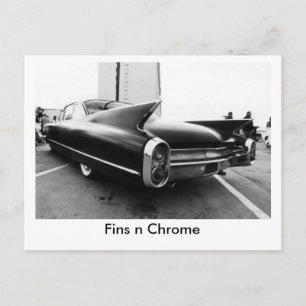 Fins n Chrom Postkarte