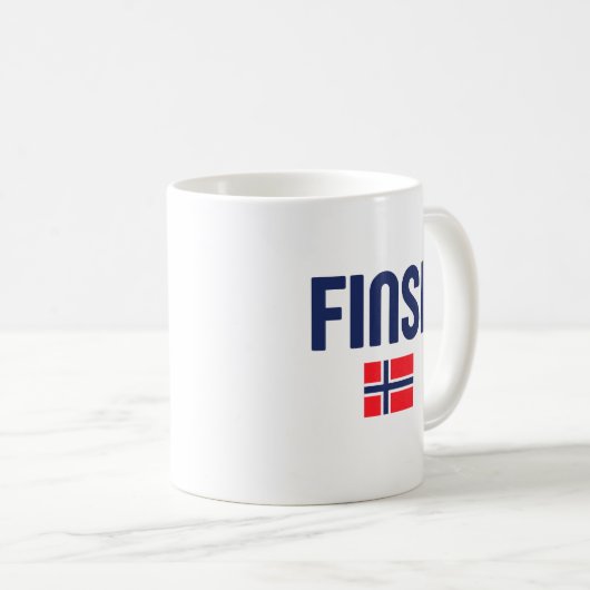 FINSE Norwegen Kaffeetasse (VorderseiteRechts)