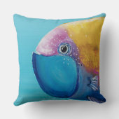 Finside Joke Throw Kissen in Cotton (Rückseite)