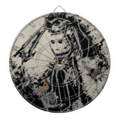 finstere Hase Dartscheibe (vorne)