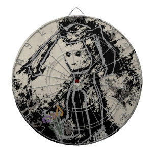 finstere Hase Dartscheibe