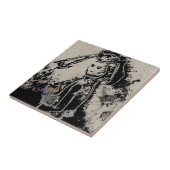 finstere Hase Fliese (Seite)