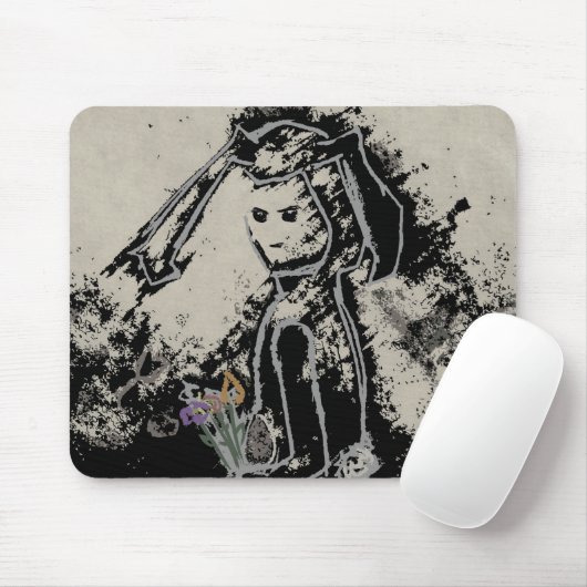 finstere Hase Mousepad (Mit Mouse)
