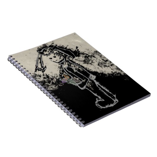 finstere Hase Notizblock (Rechte Seite)