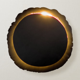 Finsternis-Kissen Rundes Kissen