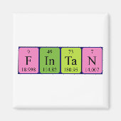 Fintan Periodenmagnet Magnet (Vorne)