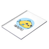 Fintastic Funny Fish Puff Notizblock (Linke Seite)