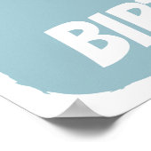 Fintastic Shark Geburtstag Thema Willkommenszeiche Poster (Ecke)