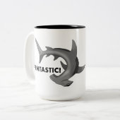 Fintastische Tasse (Vorderseite Links)