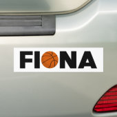 Fiona Basketball Autoaufkleber (Auf Auto)