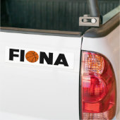 Fiona Basketball Autoaufkleber (Auf Lkw)