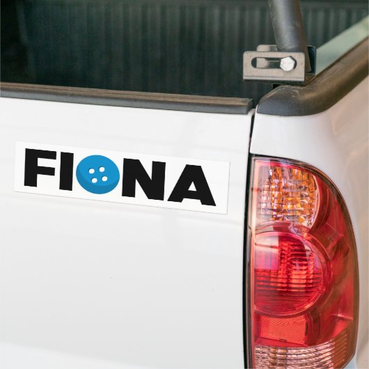Fiona-Button-Autoaufkleber Autoaufkleber (Auf Lkw)