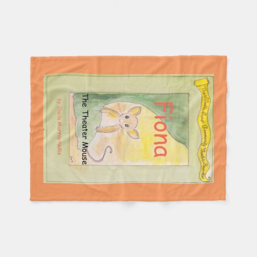 Fiona die Theater-MäuseFleece-Decke Fleecedecke (Vorderseite (Horizontal))