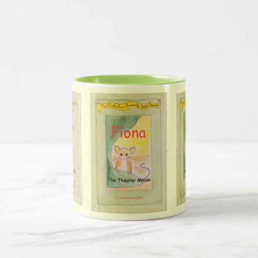 Fiona die Theater-MäuseTasse Zweifarbige Tasse (Mittel)