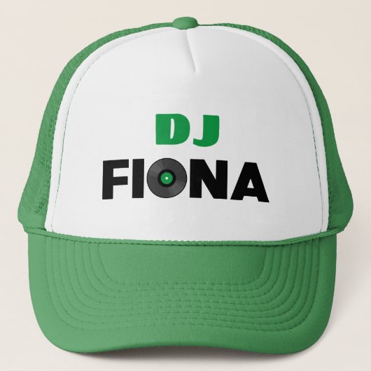 Fiona DJ Trucker Hat Truckerkappe (Vorderseite)