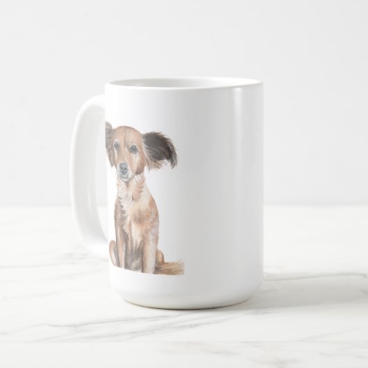 Fiona Dog Tasse | 15 oz (Vorderseite Links)