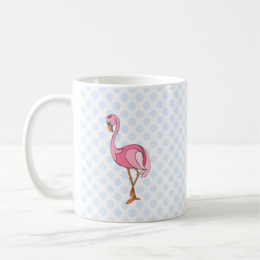 Fiona-Flamingo Kaffeetasse (Links)