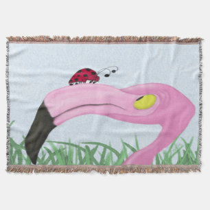 Fiona Flamingo und Ladybug Decke