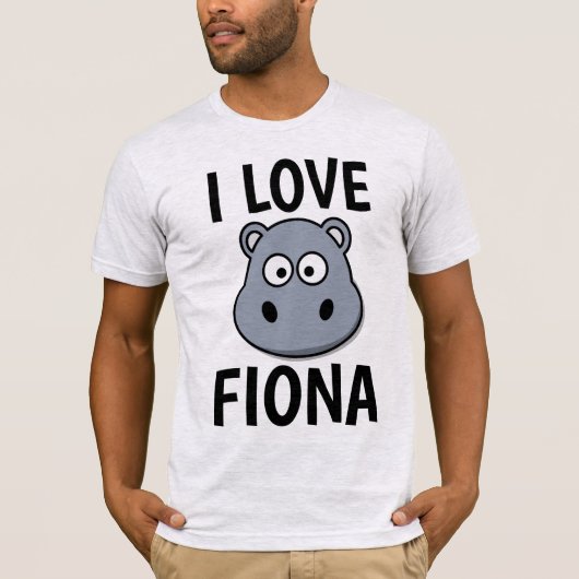 FIONA-FLUSSPFERD T - Shirts (Vorderseite)