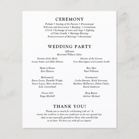 Fiona Foto Bold Monogram Modern Wedding (Rückseite)