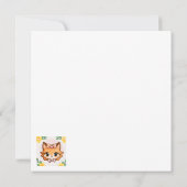 Fiona Fox Einladung (Rückseite)