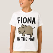 FIONA HIPPO Kinder T - Shirt (Vorderseite)