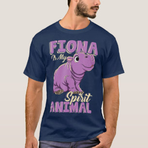 Fiona ist mein Spirit Animal Baby Hippo Hippopotam T-Shirt