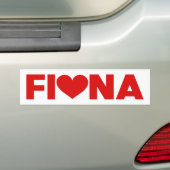 Fiona-Liebe Autoaufkleber (Auf Auto)