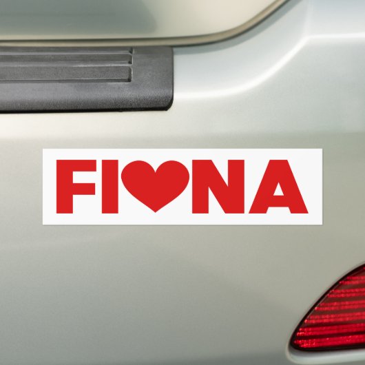 Fiona-Liebe Autoaufkleber (Auf Auto)