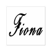 Fiona Name Logo, Permastempel (Design)