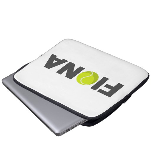 Fiona Tennis Laptopschutzhülle (Vorne Knopf)