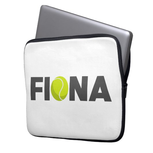 Fiona Tennis Laptopschutzhülle (Vorderseite Links)