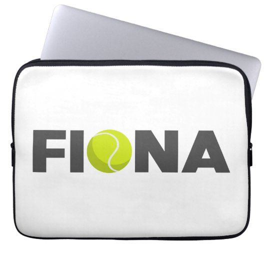 Fiona Tennis Laptopschutzhülle (Vorderseite)