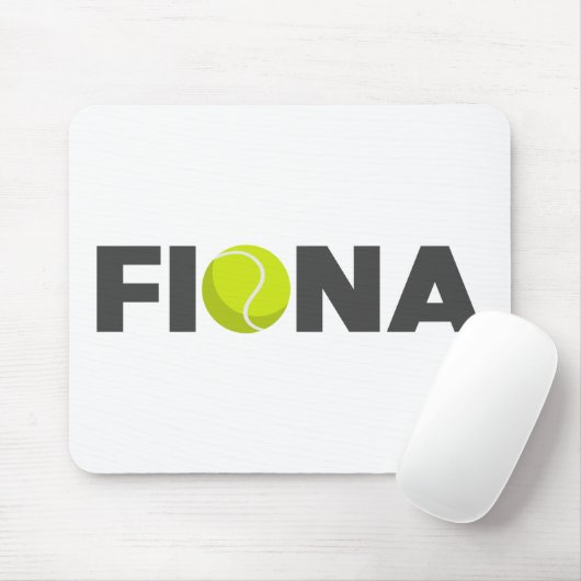 Fiona Tennis Mousepad (Mit Mouse)