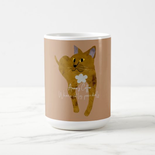 Fiona the Cat Kaffeetasse (Mittel)
