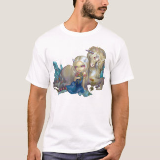 Fiona und das Unicorn SHIRT-Fantasiefeepferd T-Shirt