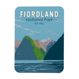 Fiordland Nationalpark Neuseeland Kunst, Dichtung  Magnet
