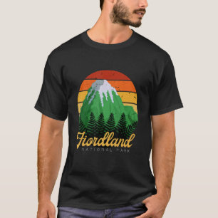 Fiordland Nationalpark Neuseeland Naturschutzgebie T-Shirt