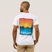 Fiordland Nationalpark-T - Shirt (Schwarz voll)