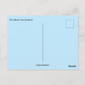 Fiordland New Zealand Postkarte (Rückseite)