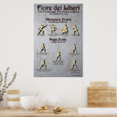 Fiore Abrazare und Daga Poste Poster (Küche)