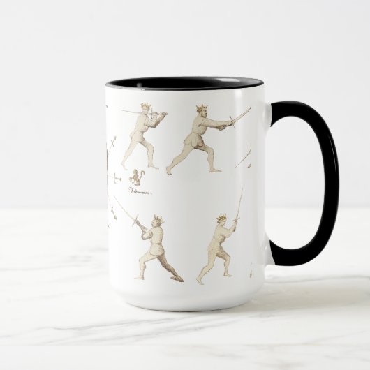 Fiore dei Liberi Kaffee-Tasse Tasse (Rechts)