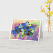 fiori azzurri karte (Gelbe Blume)